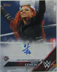 Becky Lynch Wrestling Cards 2016 Topps WWE Autographs Prices