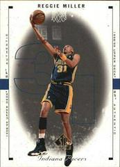 Reggie Miller #39 Basketball Cards 1998 SP Authentic Prices