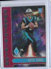 Bryce Young [Red] #RIS-1 Football Cards 2023 Panini Phoenix Rookie Rising Prices