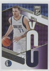 Luka Doncic [Purple] #16 Basketball Cards 2022 Panini Donruss Elite Spellbound Prices