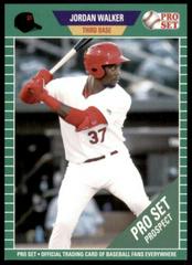 Jordan Walker [Green] Baseball Cards 2021 Pro Set Prices