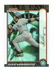 Alex Rodriguez Baseball Cards 1999 Bowman Chrome International Prices