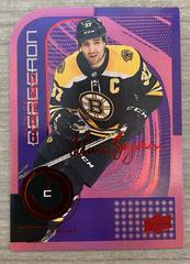 Patrice Bergeron [Purple] Hockey Cards 2022 Upper Deck MVP Colors and Contours Prices