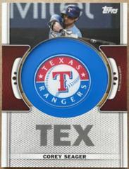 Corey Seager #TLP-CS Baseball Cards 2023 Topps Team Logo Patch Prices