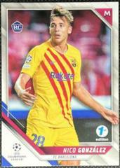 Nico Gonzalez #107 Soccer Cards 2021 Topps UEFA Champions League 1st Edition Prices