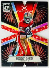 Jerry Rice [Red] #13 Football Cards 2016 Panini Donruss Optic X-Factor Prices