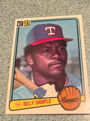 Billy Sample #242 Baseball Cards 1983 Donruss Prices
