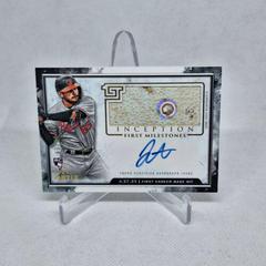 Joey Ortiz Baseball Cards 2023 Topps Inception MLB First Milestones Autograph Relics Prices