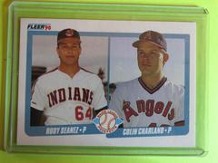 R Seanez, C Charland #640 Baseball Cards 1990 Fleer Prices