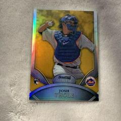 Josh Thole [Refractor] Baseball Cards 2010 Bowman Sterling Prices