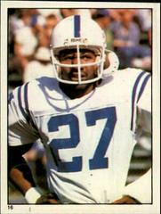 Curtis Dickey Football Cards 1981 Topps Stickers Prices
