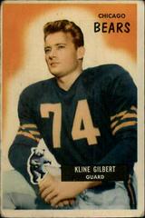 Kline Gilbert #49 Football Cards 1955 Bowman Prices