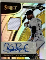 Rodolfo Castro [Gold] #RJA-RO Baseball Cards 2022 Panini Select Rookie Jersey Autographs Prices