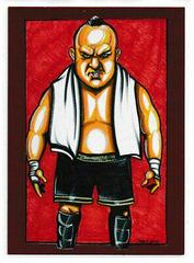 Samoa Joe Caricature [Red] Wrestling Cards 2013 TriStar TNA Impact Live Prices