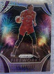 Liz Cambage [Prizm Mojo] Basketball Cards 2020 Panini Prizm WNBA Fireworks Prices