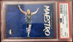 Luka Doncic [Sapphire] #10 Basketball Cards 2019 Panini Court Kings Maestros Prices