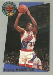 Hersey Hawkins Basketball Cards 1992 Fleer Sharpshooter Prices