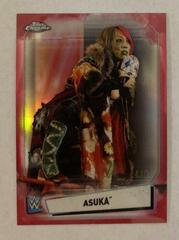 Asuka [Red Refractor] Wrestling Cards 2021 Topps Chrome WWE Prices