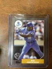 Bo Jackson [Black] Baseball Cards 2022 Topps 1987 Prices