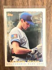 Shawn Green #302 Baseball Cards 1995 Topps Cyberstats Prices