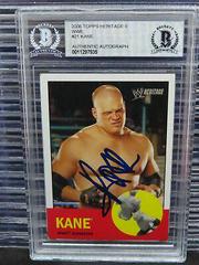 Kane Wrestling Cards 2006 Topps Heritage II WWE Autographs Prices