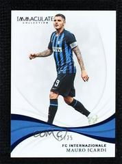 Mauro Icardi [Sapphire] Soccer Cards 2018 Panini Immaculate Prices