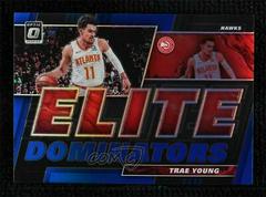 Trae Young [Blue] Basketball Cards 2019 Panini Donruss Optic Elite Dominators Prices