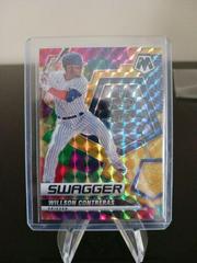 Willson Contreras [Gold] #SW-9 Baseball Cards 2022 Panini Mosaic Swagger Prices