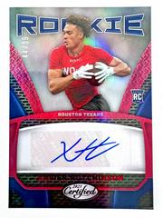 Xavier Hutchinson [Red] #RS-10 Football Cards 2023 Panini Certified Rookie Signatures Prices