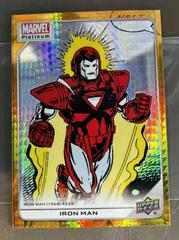 Iron Man [Amber Crystals] Marvel 2023 Upper Deck Platinum Prices
