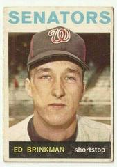 Ed Brinkman #46 Baseball Cards 1964 Topps Prices