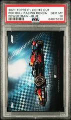 Red Bull Racing Honda [Blue] Racing Cards 2021 Topps Formula 1 Lights Out Prices