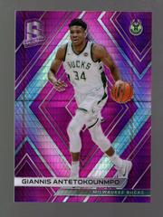 Giannis Antetokounmpo [Neon Pink] Basketball Cards 2017 Panini Spectra Prices