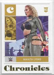 Nikkita Lyons [Gold] Wrestling Cards 2022 Panini Chronicles WWE Prices
