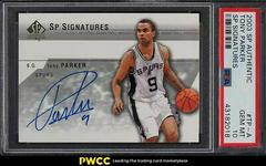 Tony Parker #TP-A Basketball Cards 2003 SP Authentic Signatures Prices