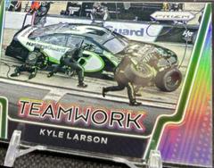 Kyle Larson [Prizm] #T12 Racing Cards 2021 Panini Prizm Teamwork Prices