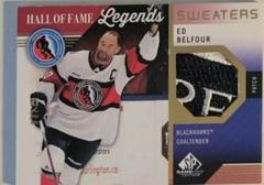 Ed Belfour [Patch] #HOF-EB Hockey Cards 2021 SP Game Used HOF Legends Sweaters Prices