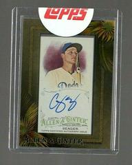 Corey Seager Baseball Cards 2016 Topps Allen & Ginter Framed Mini Autographs Prices