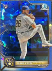 Aaron Ashby [Sapphire] #33 Baseball Cards 2022 Bowman Chrome Prices