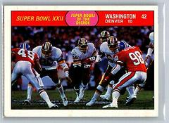Super Bowl Checklist #58 Football Cards 1988 Fleer Team Action Prices