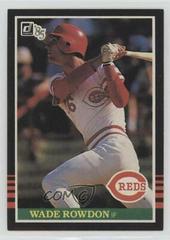 Wade Rowdon Baseball Cards 1985 Donruss Prices