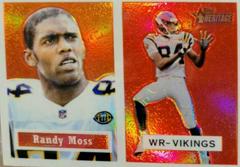 Randy Moss [Retrofractor] #6 Football Cards 2002 Topps Heritage Prices