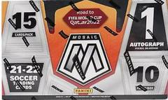 Hobby Box Soccer Cards 2021 Panini Mosaic Road to FIFA World Cup Prices