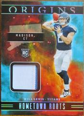 Will Levis [Turquoise] #HR-WL Football Cards 2023 Panini Origins Hometown Roots Prices