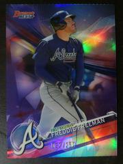 Freddie Freeman [Purple Refractor] #5 Baseball Cards 2017 Bowman's Best Prices