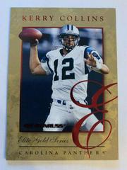 Kerry Collins [Gold Promo] Football Cards 1997 Panini Donruss Elite Prices