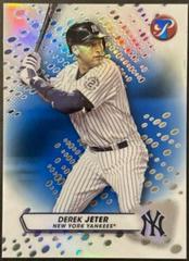Derek Jeter [Blue Pristine] #101 Baseball Cards 2023 Topps Pristine Prices