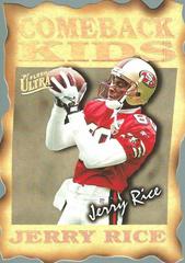 Jerry Rice [Blitzkrieg Die Cut] Football Cards 1997 Ultra Prices