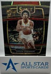 Jalen Johnson [Gold Shimmer] Basketball Cards 2021 Panini Select Prices