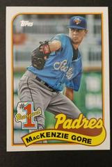 mackenzie gore #P-6 Baseball Cards 2020 Topps Update Prospects Prices